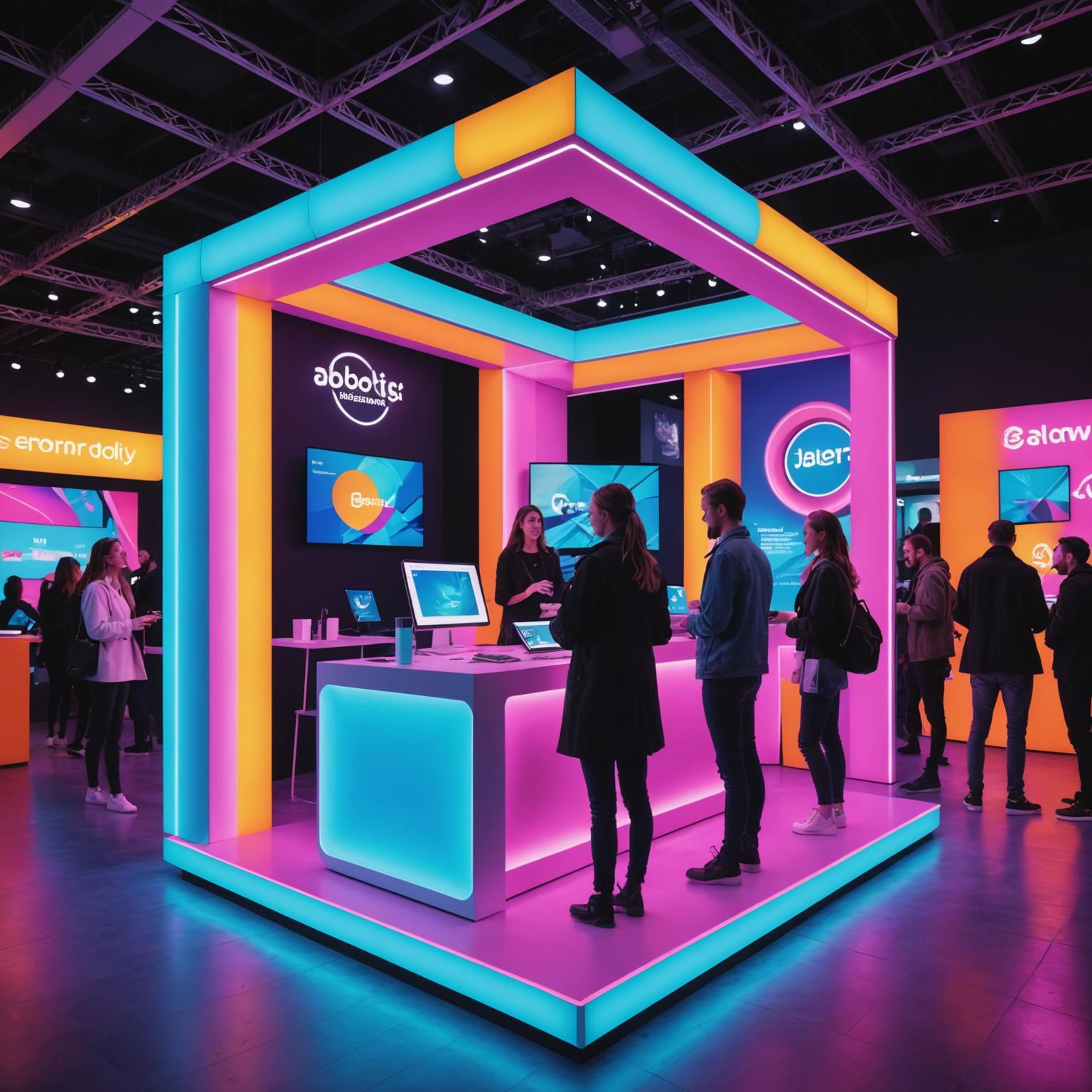 Immersive brand activation with interactive installations